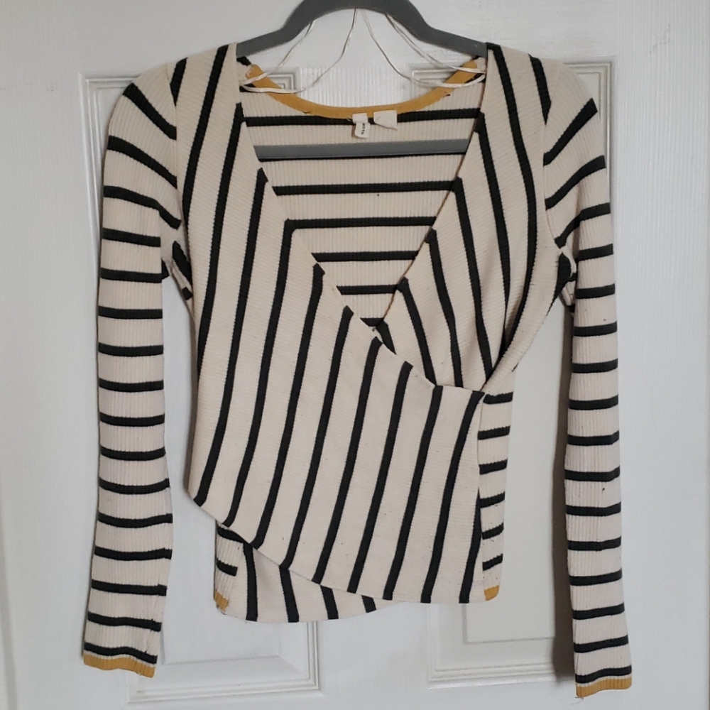 Moth Wrap Sweater